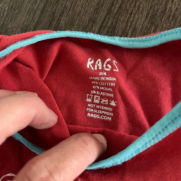 Lot of 3 “RAGS” brand rompers - Picture 2 of 3